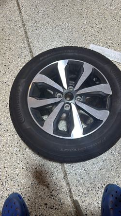 Car Tire With Rims 