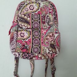 Vera BRADLEY Small Bookbag Great Condition 