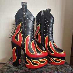 Dolls Kill Shoes Size 3 But Really A Size 7 Women's 