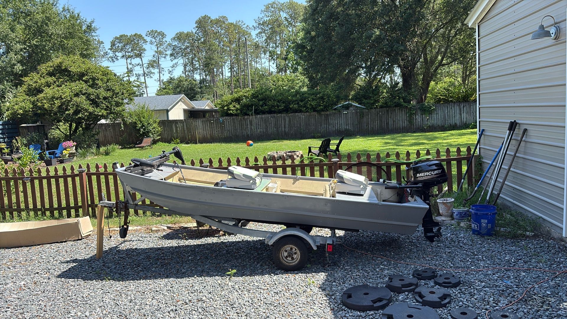 Boat With Trailer