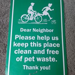 Metal Advertising Sign