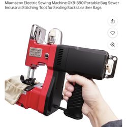 Electric Sewing Machine GK9-890 Portable Bag Sewer 