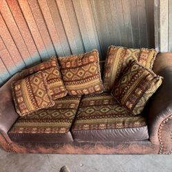 MUST SELL!! Two Sofas Very  Comfortable And A Little  Worn