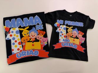 Playeras de Plim Plim para cumpleaños