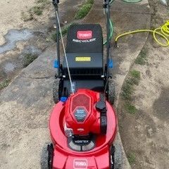 Recycler 22 in. Briggs & Stratton SmartStow Personal Pace High-Wheel Drive Gas Walk Behind Self Propelled Lawn Mower