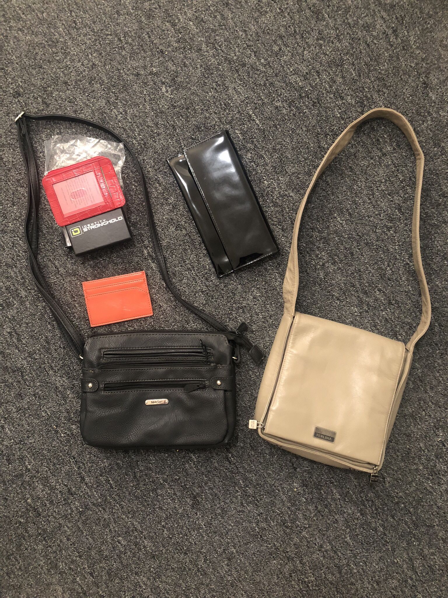3 Purses and 2 Wallets (new/used)