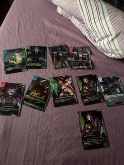 Gundam Card Game Trading Cards Lot