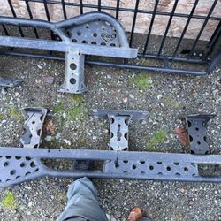 FJ cruiser Rock Sliders - Souther Style Outfitters 