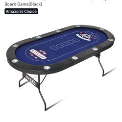 84” Portable Poker Table 