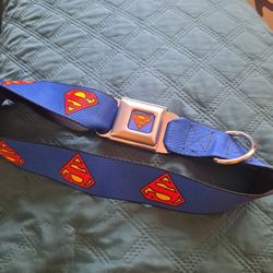 SUPERMAN DOG COLLAR