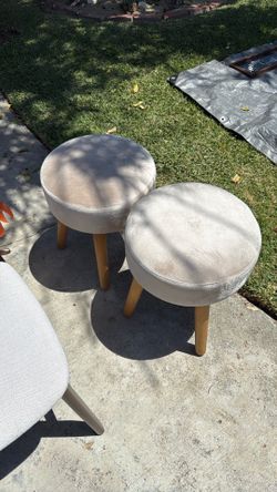 Set of stools.