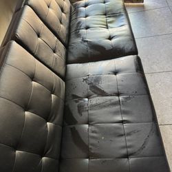 Black futon