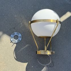 Mid-century Modern Globe Ceiling Light