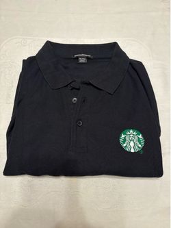Starbucks Black Polo Shirt - New - Size XXL/TTG