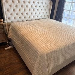 bed frame and headboard 