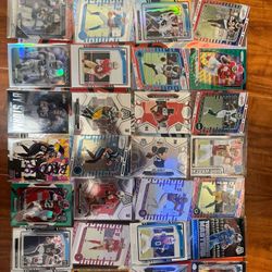 Football Card Lot 75 Cents Per Card If You Take All