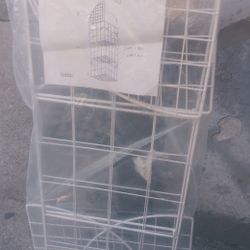 Coner wire shelfs 4 tier