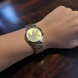 Michael Kors Slim Runway Gold-Tone Stainless Steel Watch (Model MK4732)