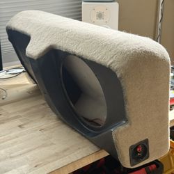 JL Audio Stealthbox fits Chevy Silverado GMC Sierra beige