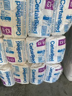 CertainTeed R-13 Unfaced Fiberglass Insulation Batts