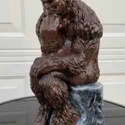 The Bigfoot Thinker Statue