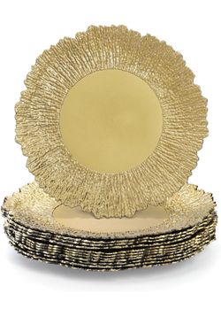 Gold Chargers For Dinner Plates