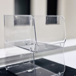 $10 each mDesign Stackable Clear Plastic Storage Bins