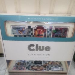 Brand New CLUE Luxe Edition Board Game