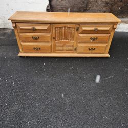 Mid-Century Modern Long Dresser 