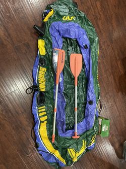 2 person raft boat