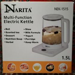 Narita  Multi-Function Electric Kettle New.1.5L
