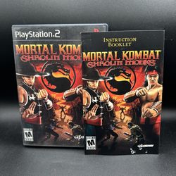 CiB Mortal Kombat Shaolin Monks Playstation 2