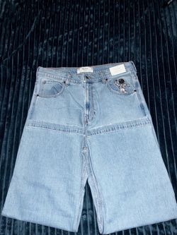 Hollister Light Wash Denim Shorts