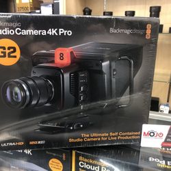 Blackmagic Studio Camera 4k Pro G2 