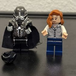 LEGO General Zod sh0076 Lois Lane sh0075 76009 Black Zero Escape Minifigures