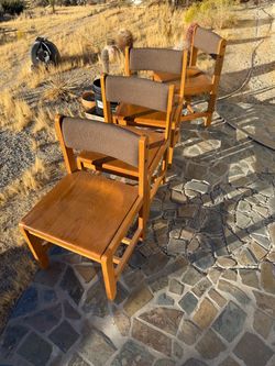 Free chairs - set of 4