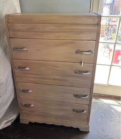 Art Deco Four Drawer Chest.