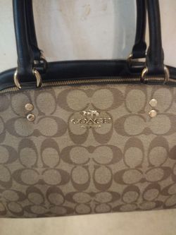 Coach hand bag