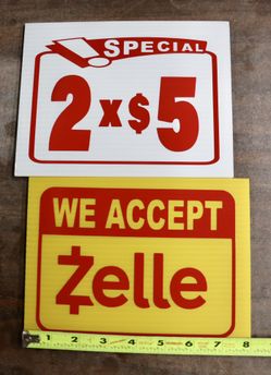 Letreros / Signs Coroplast. Diferentes Precios, Various Prices