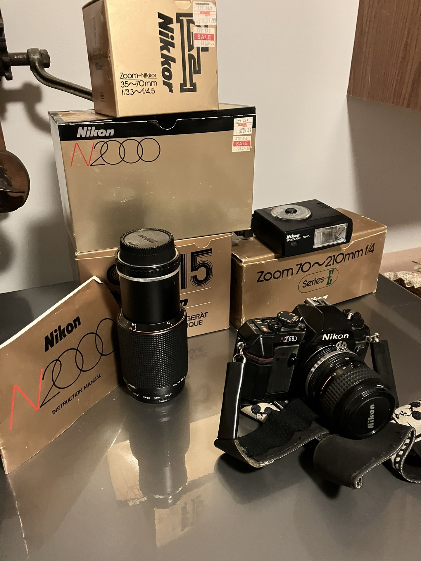 Nikon 35mm With Accessories