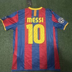 Vintage retro FC Barcelona Messi #10