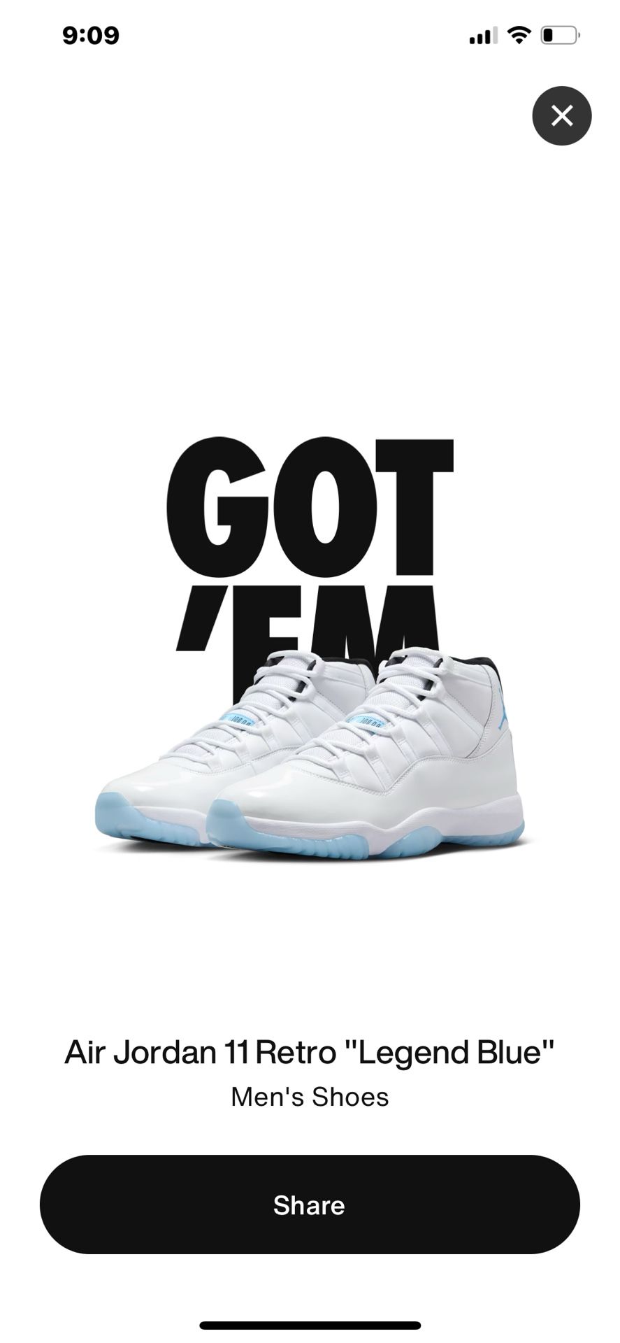 Legend Blue