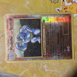 Machoke Pokémon Card Shiny