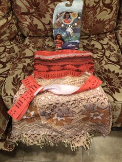 Moana dress up outfit toddle