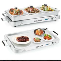 Costway Electric Buffet Server and Warming Tray