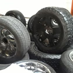 Off Road Rims Titan Wheels A Silverado Tundra Ram F-150 Balistic Pro Comp KMC Method Wrangler Sierra Yukon Tahoe 