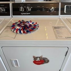 Speed Queen® DR3 7 Cu. Ft. White Gas Dryer