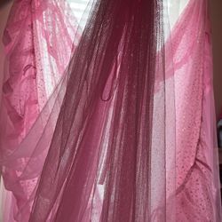 Canopy Bed Cover Beautiful Pink New!!!!!
