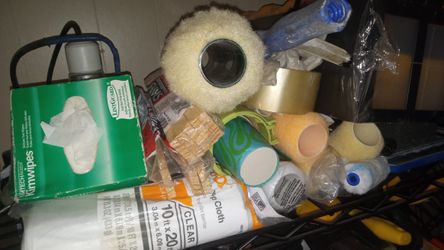 Painting Equipment Tools And Brushes Rollers