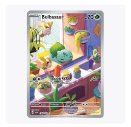 Bulbasaur Stellar Crown Illustration rare
